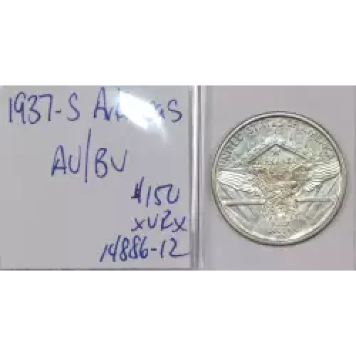 Classic Commemorative Silver--- Arkansas Centennial 1935-1939-Silver- 0.5 Dollar (2)