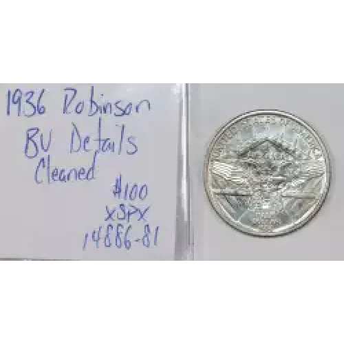 Classic Commemorative Silver--- Arkansas Centennial 1935-1939-Silver- 0.5 Dollar