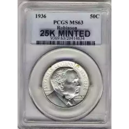 Classic Commemorative Silver--- Arkansas Centennial 1935-1939-Silver- 0.5 Dollar (3)