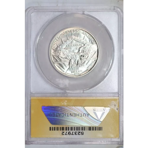 Classic Commemorative Silver--- Arkansas Centennial 1935-1939-Silver- 0.5 Dollar