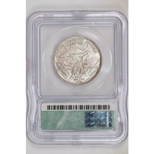 Classic Commemorative Silver--- Arkansas Centennial 1935-1939-Silver- 0.5 Dollar (2)