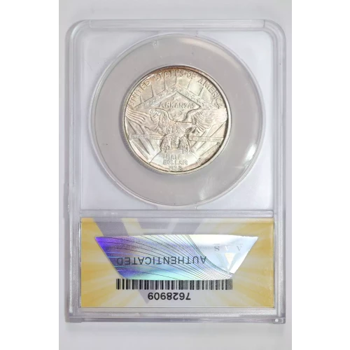 Classic Commemorative Silver--- Arkansas Centennial 1935-1939-Silver- 0.5 Dollar