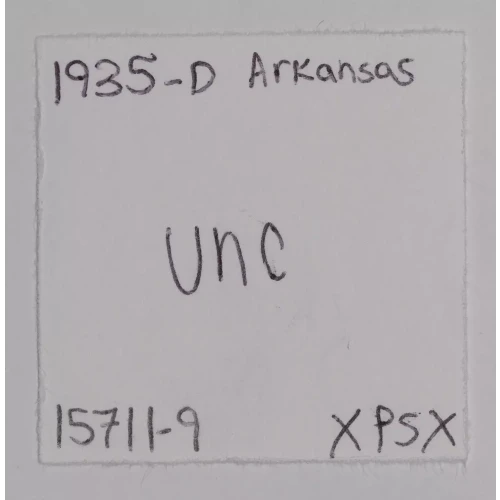 Classic Commemorative Silver--- Arkansas Centennial 1935-1939-Silver- 0.5 Dollar (3)