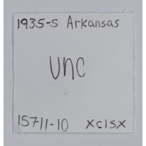 Classic Commemorative Silver--- Arkansas Centennial 1935-1939-Silver- 0.5 Dollar (3)