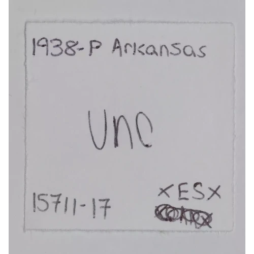 Classic Commemorative Silver--- Arkansas Centennial 1935-1939-Silver- 0.5 Dollar (3)