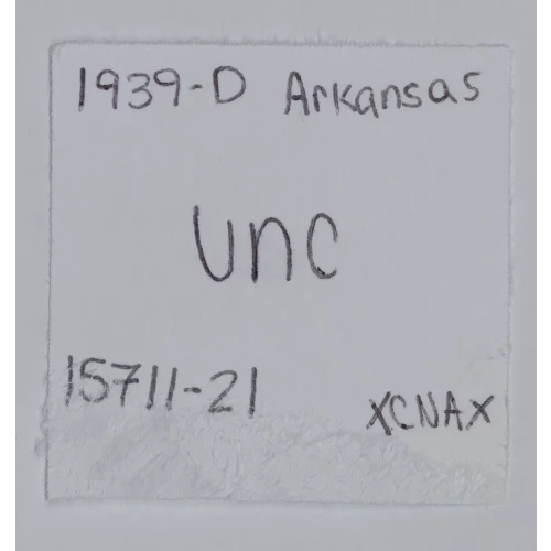 Classic Commemorative Silver--- Arkansas Centennial 1935-1939-Silver- 0.5 Dollar (3)