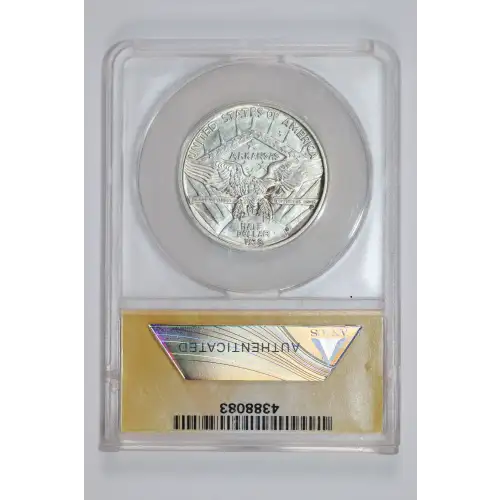 Classic Commemorative Silver--- Arkansas Centennial 1935-1939-Silver- 0.5 Dollar