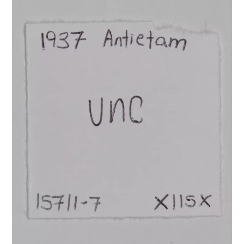 Classic Commemorative Silver--- Battle of Antietam Anniversary 1937 -Silver- 0.5 Dollar (3)