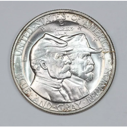 Classic Commemorative Silver--- Battle of Gettysburg Anniversary 1936 -Silver- 0.5 Dollar