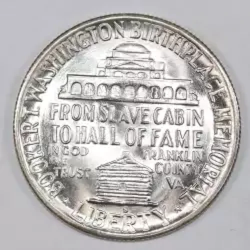 Classic Commemorative Silver--- Booker T. Washington Memorial 1946-1951-Silver- 0.5 Dollar