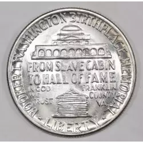 Classic Commemorative Silver--- Booker T. Washington Memorial 1946-1951-Silver- 0.5 Dollar (2)