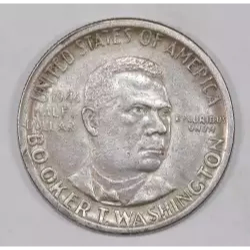 Classic Commemorative Silver--- Booker T. Washington Memorial 1946-1951-Silver- 0.5 Dollar