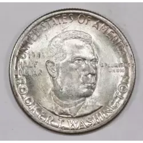Classic Commemorative Silver--- Booker T. Washington Memorial 1946-1951-Silver- 0.5 Dollar
