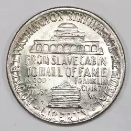 Classic Commemorative Silver--- Booker T. Washington Memorial 1946-1951-Silver- 0.5 Dollar