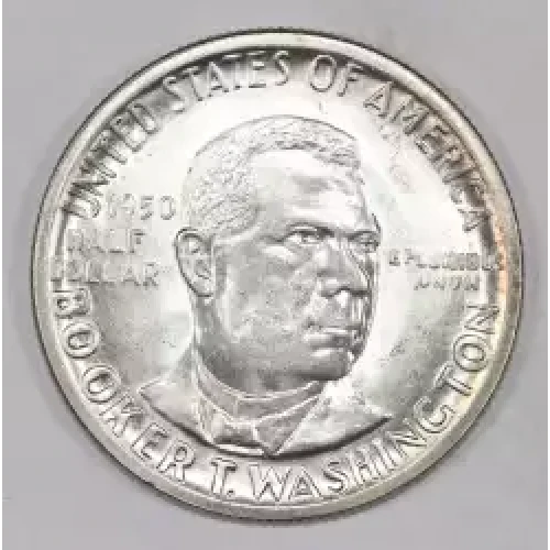 Classic Commemorative Silver--- Booker T. Washington Memorial 1946-1951-Silver- 0.5 Dollar