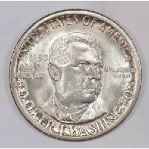Classic Commemorative Silver--- Booker T. Washington Memorial 1946-1951-Silver- 0.5 Dollar