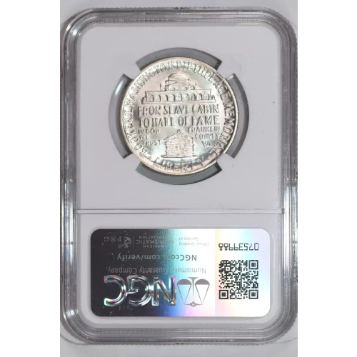 Classic Commemorative Silver--- Booker T. Washington Memorial 1946-1951-Silver- 0.5 Dollar