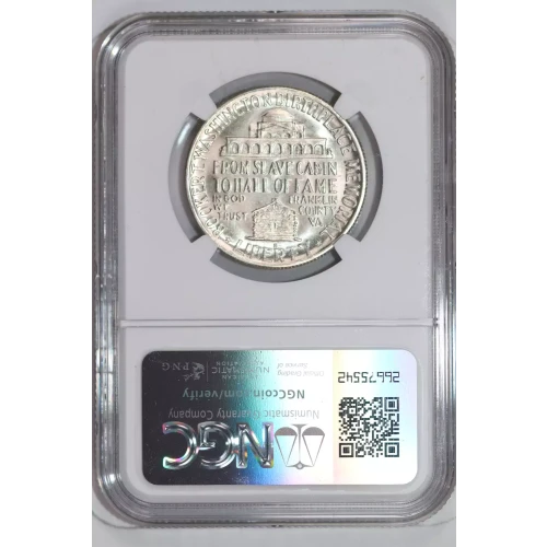 Classic Commemorative Silver--- Booker T. Washington Memorial 1946-1951-Silver- 0.5 Dollar