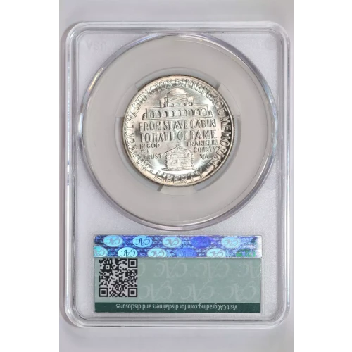 Classic Commemorative Silver--- Booker T. Washington Memorial 1946-1951-Silver- 0.5 Dollar