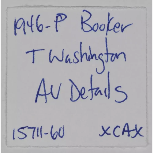 Classic Commemorative Silver--- Booker T. Washington Memorial 1946-1951-Silver- 0.5 Dollar