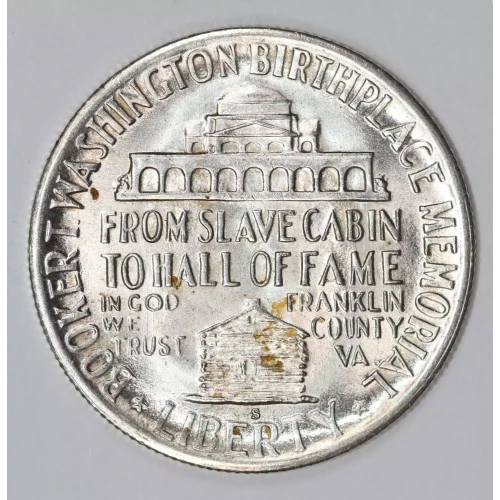 Classic Commemorative Silver--- Booker T. Washington Memorial 1946-1951-Silver- 0.5 Dollar (2)