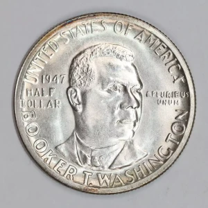 Classic Commemorative Silver--- Booker T. Washington Memorial 1946-1951-Silver- 0.5 Dollar