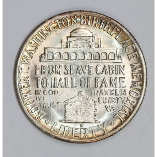 Classic Commemorative Silver--- Booker T. Washington Memorial 1946-1951-Silver- 0.5 Dollar