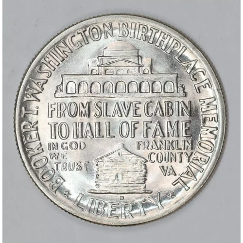 Classic Commemorative Silver--- Booker T. Washington Memorial 1946-1951-Silver- 0.5 Dollar (2)