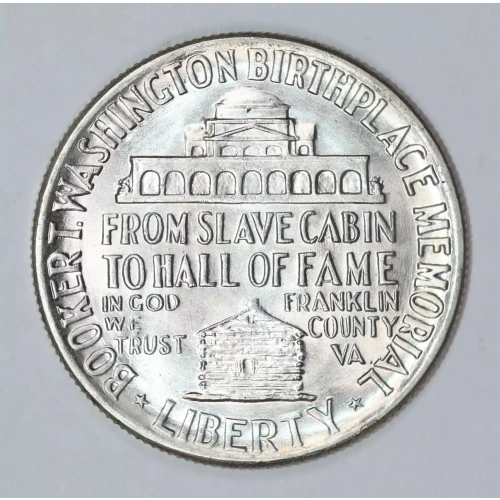 Classic Commemorative Silver--- Booker T. Washington Memorial 1946-1951-Silver- 0.5 Dollar (2)