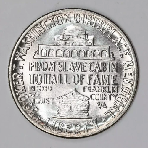 Classic Commemorative Silver--- Booker T. Washington Memorial 1946-1951-Silver- 0.5 Dollar (2)