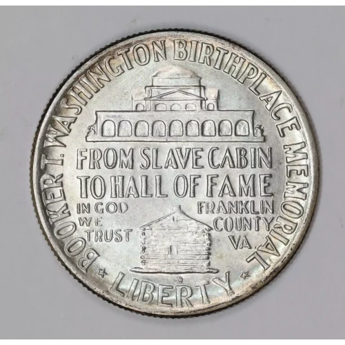 Classic Commemorative Silver--- Booker T. Washington Memorial 1946-1951-Silver- 0.5 Dollar (2)