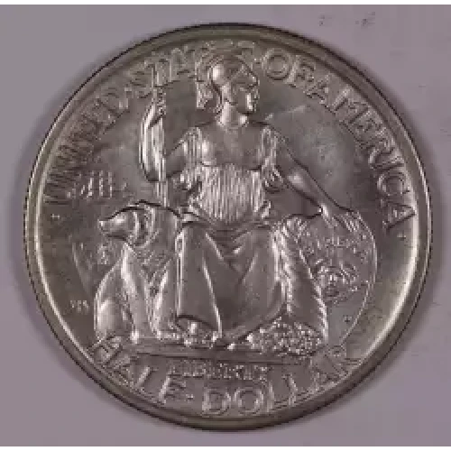 Classic Commemorative Silver--- California Pacific International Exposition 1935-1936-Silver- 0.5 Dollar