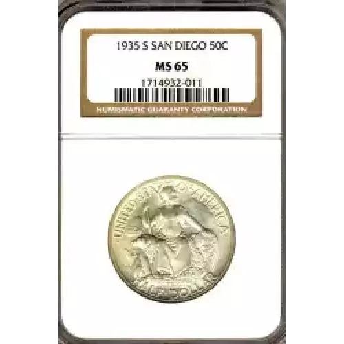 Classic Commemorative Silver--- California Pacific International Exposition 1935-1936-Silver- 0.5 Dollar (3)