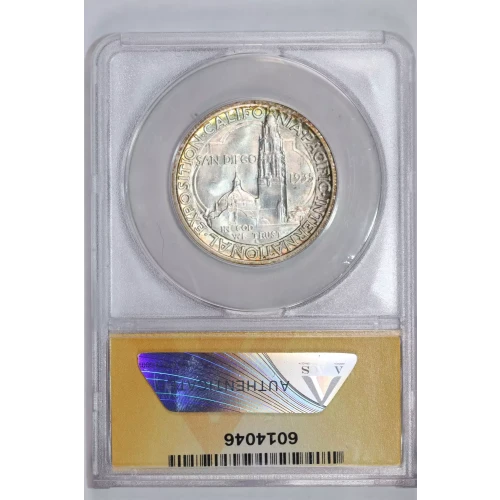 Classic Commemorative Silver--- California Pacific International Exposition 1935-1936-Silver- 0.5 Dollar