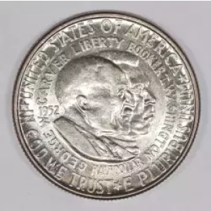 Classic Commemorative Silver---Carver/Washington Commemorative 1951-1954-Silver- 0.5 Dollar