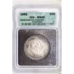 Classic Commemorative Silver---Carver/Washington Commemorative 1951-1954-Silver- 0.5 Dollar