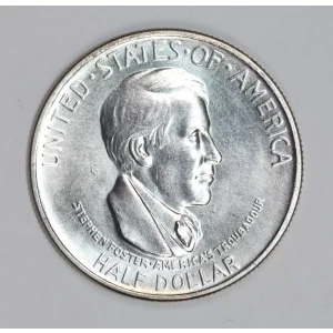 Classic Commemorative Silver--- Cincinnati Music Center 1936 -Silver- 0.5 Dollar