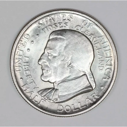Classic Commemorative Silver--- Cleveland Centennial / Great Lakes Exposition 1936 -Silver- 0.5 Dollar