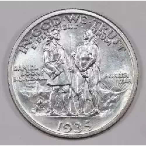 Classic Commemorative Silver--- Daniel Boone Bicentennial 1934-1938-Silver- 0.5 Dollar