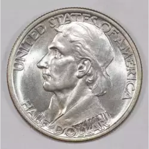 Classic Commemorative Silver--- Daniel Boone Bicentennial 1934-1938-Silver- 0.5 Dollar
