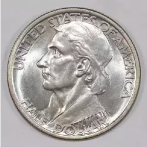Classic Commemorative Silver--- Daniel Boone Bicentennial 1934-1938-Silver- 0.5 Dollar