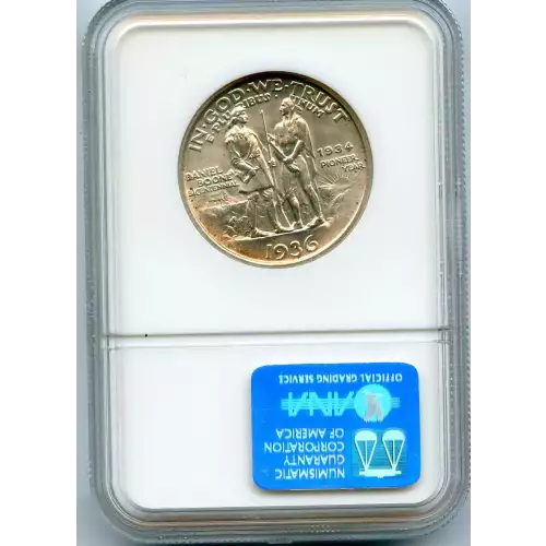 Classic Commemorative Silver--- Daniel Boone Bicentennial 1934-1938-Silver- 0.5 Dollar (3)