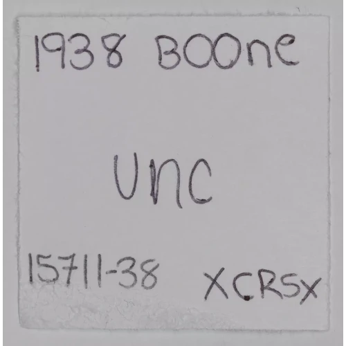 Classic Commemorative Silver--- Daniel Boone Bicentennial 1934-1938-Silver- 0.5 Dollar