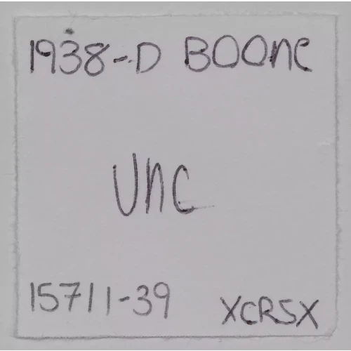 Classic Commemorative Silver--- Daniel Boone Bicentennial 1934-1938-Silver- 0.5 Dollar (3)