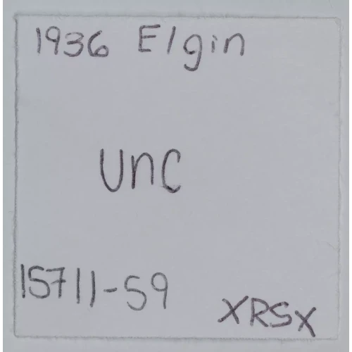 Classic Commemorative Silver--- Elgin, Illinois, Centennial 1936 -Silver- 0.5 Dollar (3)