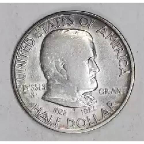 Classic Commemorative Silver--- Grant Memorial 1922 -Silver- 0.5 Dollar