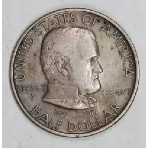 Classic Commemorative Silver--- Grant Memorial 1922 -Silver- 0.5 Dollar