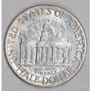Classic Commemorative Silver--- Iowa Centennial 1946 -Silver- 0.5 Dollar