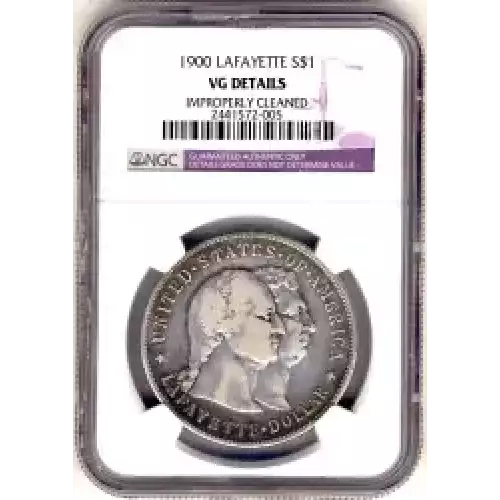 Classic Commemorative Silver--- Lafayette Dollar 1900 (3)