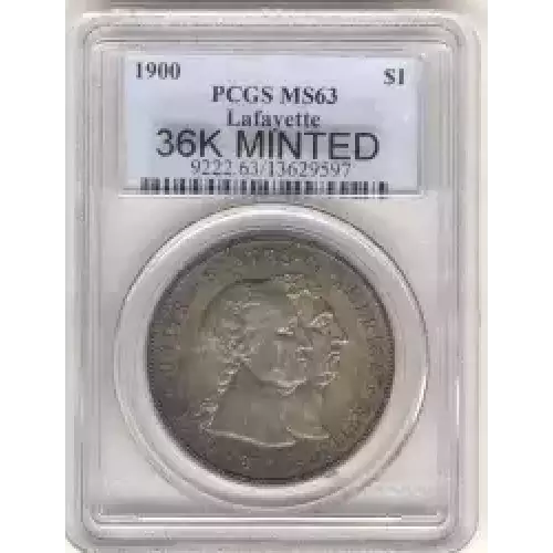 Classic Commemorative Silver--- Lafayette Dollar 1900 (3)